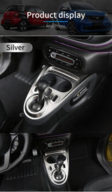 Gear Shift Panel Trim Stainless Steel for Smart 453