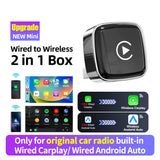 Wireless CarPlay Android Auto Adapter Universal Car Dongle
