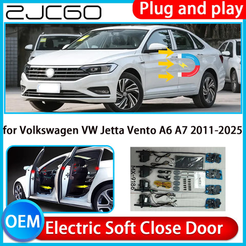 Electric Soft Close Door Kit for Volkswagen Jetta Vento 2011–2025 Car Interior Accessory ZJCGO
