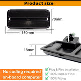 Smoked LED Side Markers for 1968-1972 Chevy C10 Car Interior Accessory iJDM