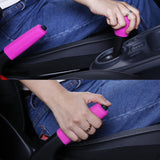 Non-Slip Silicone Shift Knob & Handbrake Cover for Smart 453 Car Interior Accessory GMUNI
