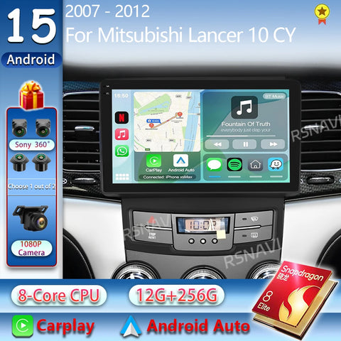 9-inch QLED Android 15 Head Unit for SsangYong Korando 3 Android Head Unit RSNAVI