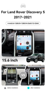 15.6" Android 15 Head Unit for Land Rover Discovery 5 2017–2021 Android Head Unit Aotsr