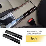 Stainless Steel Interior Trim for Volvo S60 V60 Car Interior Accessory LINGLUYANG Orange