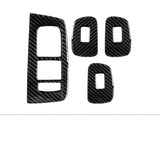 Carbon Fiber Steering Wheel Trim for Volvo XC60 S90 Car Interior Accessory LINGLUYANG 4pcs