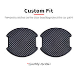 Carbon Fiber Door Bowls for Mini Cooper Universal Car Interior Accessory GMUNI