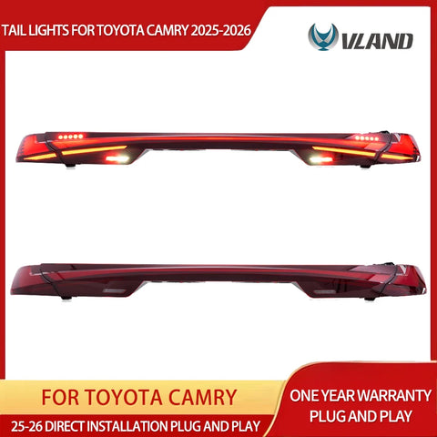 Sequential Tail Lights for Toyota Camry 2025-2026 Car Interior Accessory Vland