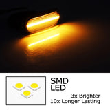Amber LED Side Marker Light for Audi A3 A4 A6 Car Interior Accessory iJDM