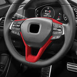 For Honda Accord 10th Gen & Inspire 2018-2022 Steering Wheel Boot Cover Trim Sticker Car Interior Accessories Car Interior Ac