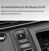For Honda Elysion (22-26) / Odyssey (22-26) Car Gear Shift Panel Boot Cover Anti Scratch Car Interior Accessory OEM