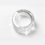 Crystal Volume Knob Cover for Volvo S60 V60 XC60 2020+ Car Interior Accessory LINGLUYANG