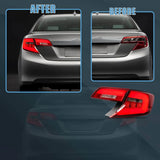 LED Tail Lights Sequential for Camry 2012-2014 Car Interior Accessory vland