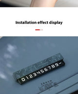 Temporary Car Parking Number Plate for ZEEKR