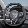 Suede Carbon Fiber Steering Wheel Cover for Acura MDX TL
