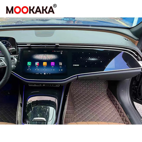 12.3-inch Android 13 Multimedia Screen for Mercedes E-Class 2024 Android Head Unit Aotsr