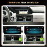 Android 13 GPS Navigation Head Unit for Mercedes-Benz GLK Android Head Unit wincago