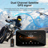 6.25 inch Motorcycle GPS Monitor DVR for Universal Android Head Unit AKAMATE