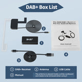 DAB+ Receiver Box with Antenna for Android Radios