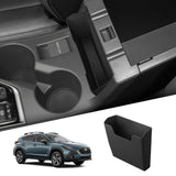 Smabee for Subaru Crosstrek/Impreza 2025+ Center Console Organizer Box ABS Car Tray Organizer Accessories Tidying Black Car I