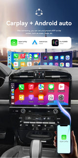 12.3-inch Android Head Unit for Porsche Cayenne 2003–2009