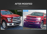 LED Dual Beam Projector Headlights for Ford F-150 2018-2020 Car Interior Accessory Vland
