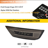 Smoked Sequential LED Bumper Reflector for Ford Escape