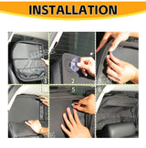 Rear Windshield Organizer Bag for Chevy Silverado 2007-2013 Car Interior Accessory HEBE