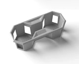 Tesla Cybertruck 2024-2026 Cup Holder Central Control Drinks Holder Silicone Water Cup Storage Box