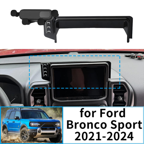 Stable Screen-Mounted Phone Holder for Ford Bronco Sport 2021-2024 Car Phone Holder OEM