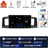 9-Inch 2K Android 15 Head Unit for Toyota Corolla 2000–2004