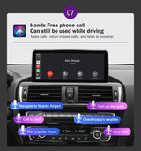 10.25-inch Touch Screen CarPlay for BMW 5 Series F10 2010–2011