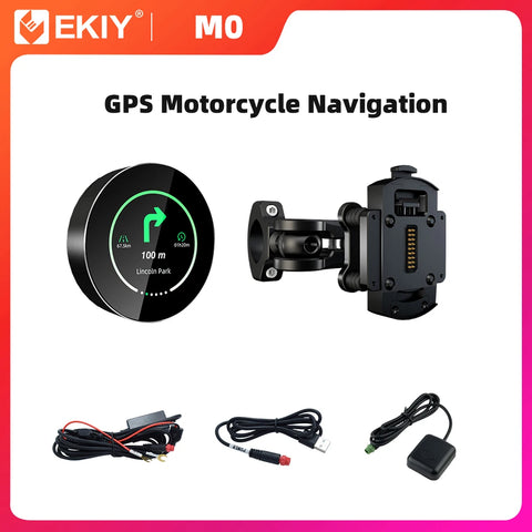 2.1in Round GPS Nav Speedometer Universal Motos Car Interior Accessory EKIY