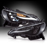 Triple Projector LED Headlights for Toyota 86 BRZ 12-21