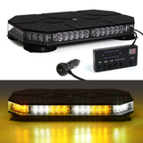 Magnetic Roof Strobe Light 12V/24V 42 LED Emergency Car Interior Accessory MAGIC COLORM Yellow White