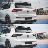 VW Golf MK8 LED Tail Lights with Sequential Signal Tail Light Assembly Vland