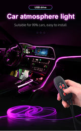 LED Ambient Light 64 Colors RGB Sound Control Universal LED Ambient Light MAGIC COLORM