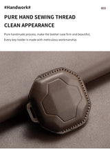 Leather Car Key Case Cover Shell For Chery Jetour Genesis X90 X70 X95 Traveller T2 Dashing X-1 Plus DTC IDM Protection Keychain