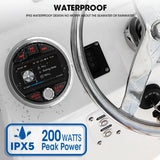 Waterproof MP5 Marine Stereo with Bluetooth for Boat Car Interior Accessory AKAMATE