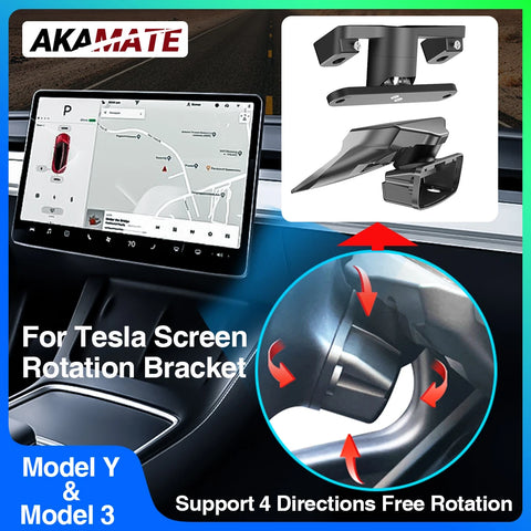 Tesla Model 3 Y Display Rotating Swivel Mount Kit Car Interior Accessory OEM