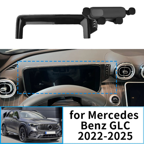 Wireless Charging Phone Mount for Mercedes-Benz GLC 2021–2024 Car Phone Holder OEM