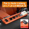 For Li Auto Lixiang L6 L7 L8 L9 MEGA i8 Screen Rear Silicone Storage Box Center Console Dashboard Organizer Tray Accessories