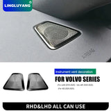 AC Vent Stainless Steel Cover for Volvo V60 S60 Car Interior Accessory LINGLUYANG Black Titanium s60 2020-2026