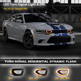 LED Light Dual-Color Grille Lights for Dodge Charger 2015-2021