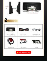 Android 13 GPS Navigation Head Unit for Mercedes-Benz GLK