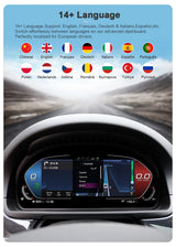 12.3-Inch Digital Instrument Cluster for BMW 5 6 7 Series