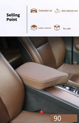Armrest Lift Pad for Volvo XC60 S90 V90 2015+ Car Interior Accessory LINGLUYANG