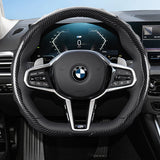 BMW Snap-On Carbon Fiber Sports Steering Wheel Cover