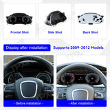 12.3-inch Digital Instrument Cluster for Audi A4 B8 2009–2012 Android Head Unit Aotsr