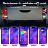 RGB APP Control Tail Lights Toyota Hilux 2015-2024 Car Interior Accessory MAGIC COLORM