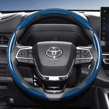 Carbon Fiber Steering Wheel Cover for Toyota Models